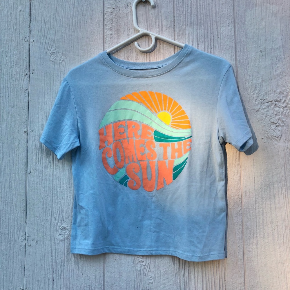 Here comes the sun crop top